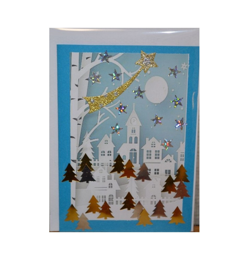 Carte paysage hivernal (NE c-3 N 25)