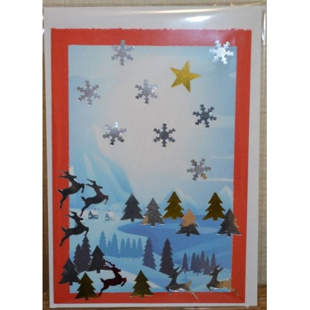 Carte paysage hivernal (NE c-3 N 21)