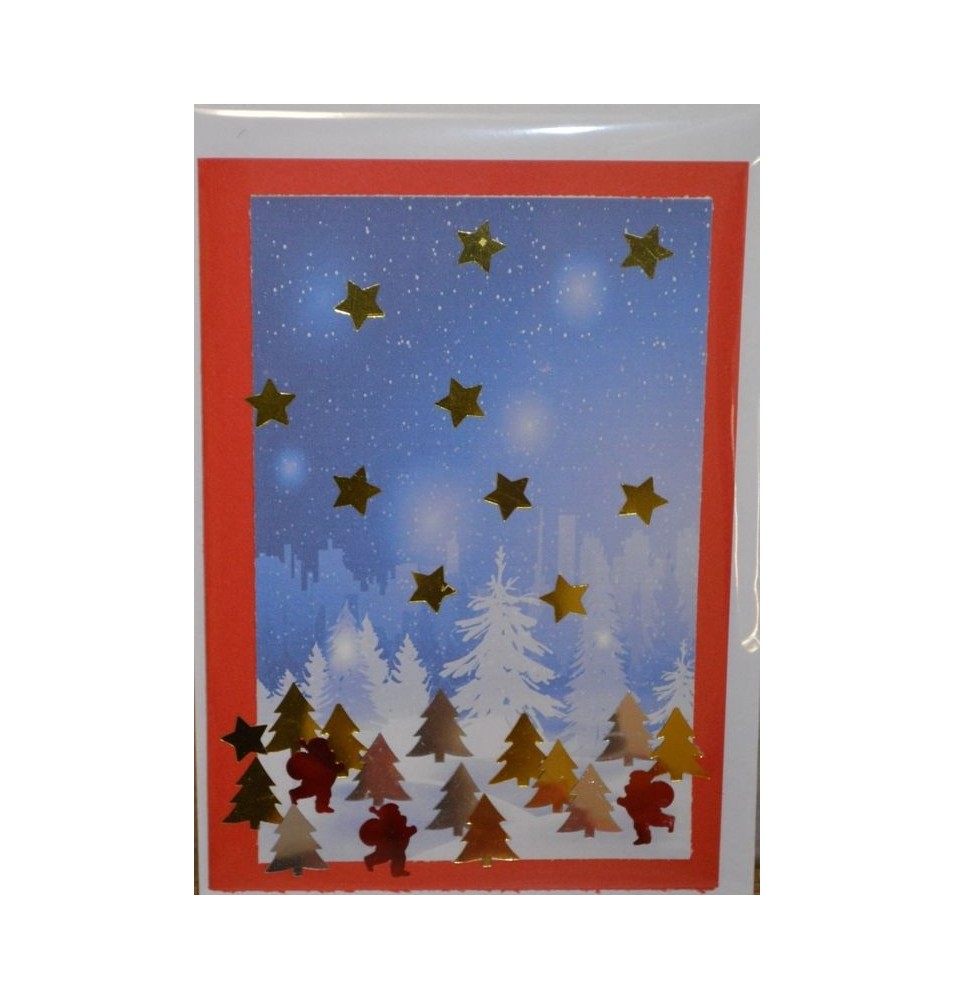 Carte paysage hivernal (NE c-3 N 24)