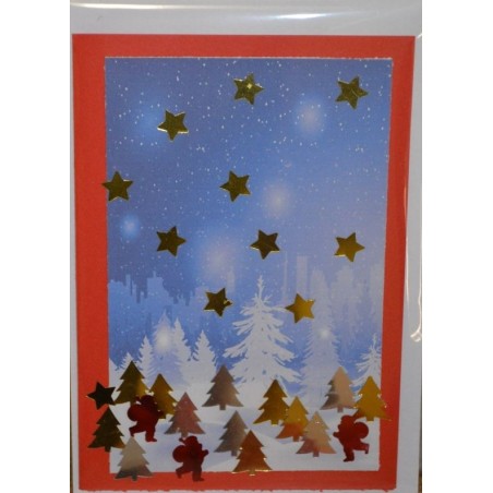 Carte paysage hivernal (NE c-3 N 24)