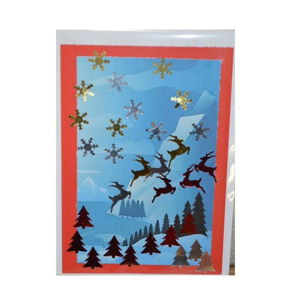 Carte paysage hivernal (NE c-3 N 23)