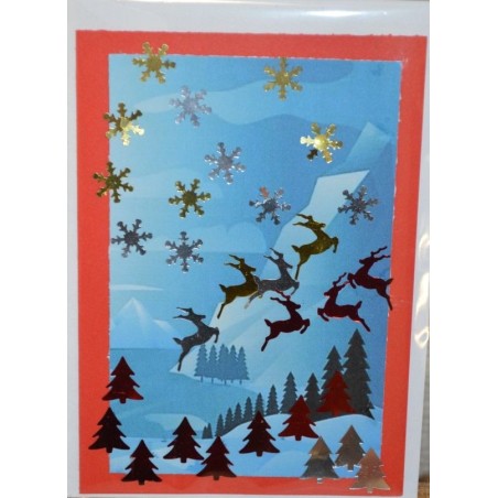 Carte paysage hivernal (NE c-3 N 23)