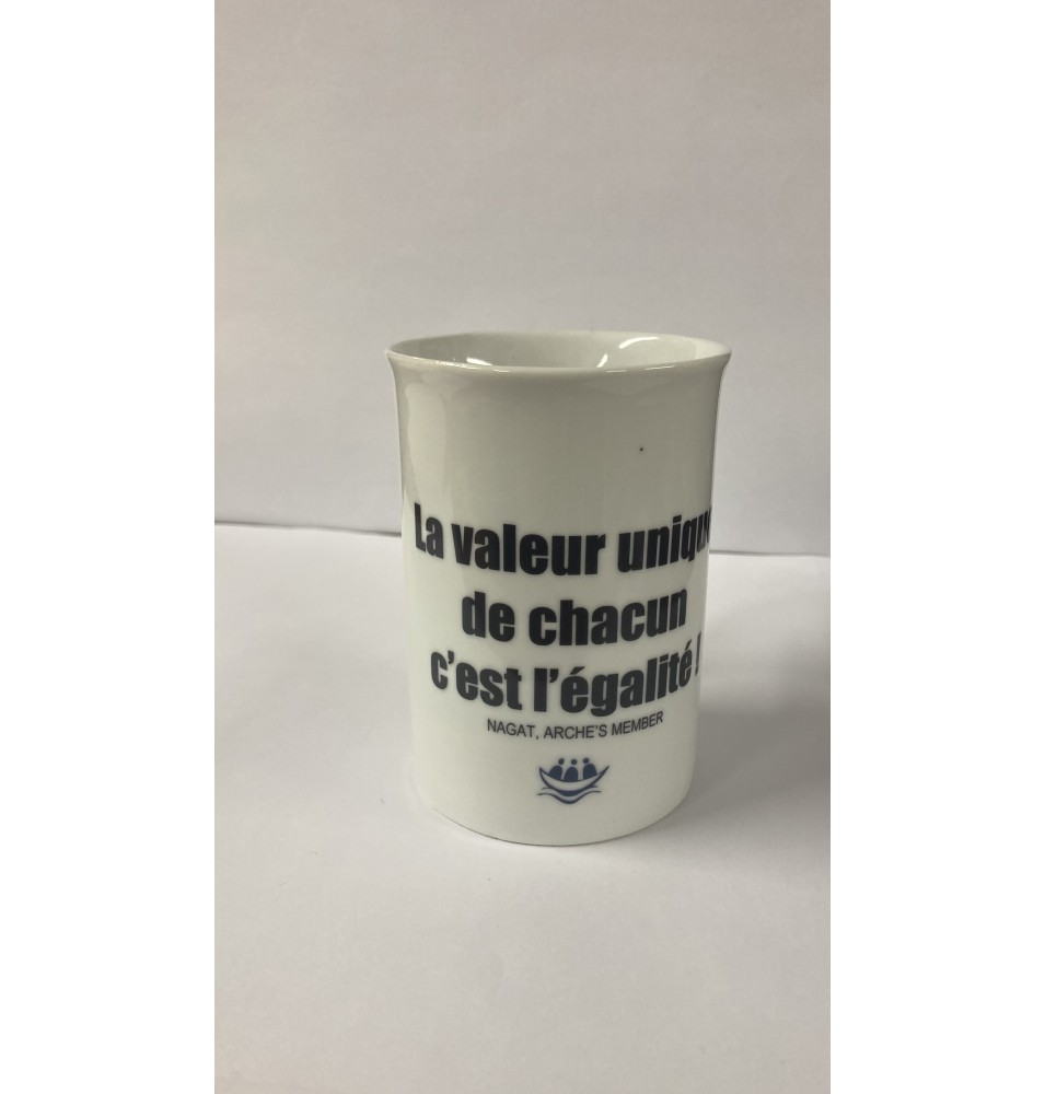 Mug - La valeur unique de chacun c'est l'égalité