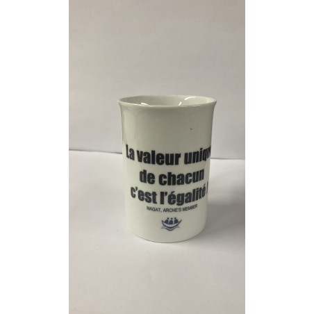 Mug - La valeur unique de chacun c'est l'égalité