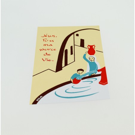 Carte - Jesus, source de Vie