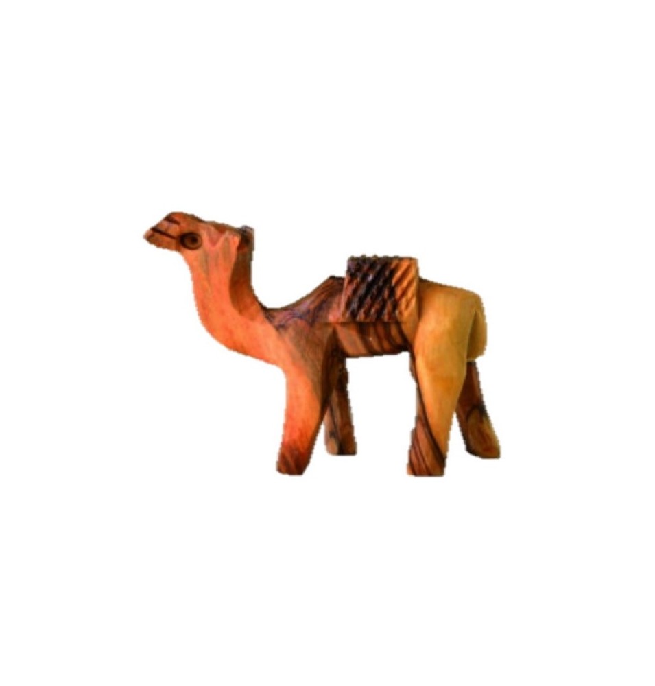 CRECHE B2 N°53 - Coffret Sainte Famille 3 santons : Jésus, Marie et Joseph en terre cuite (6cm)