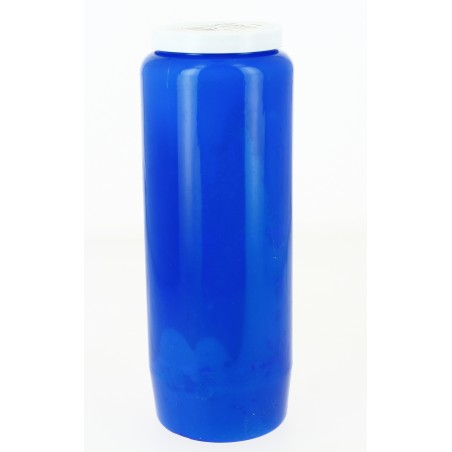 Bougie de neuvaine Bleue