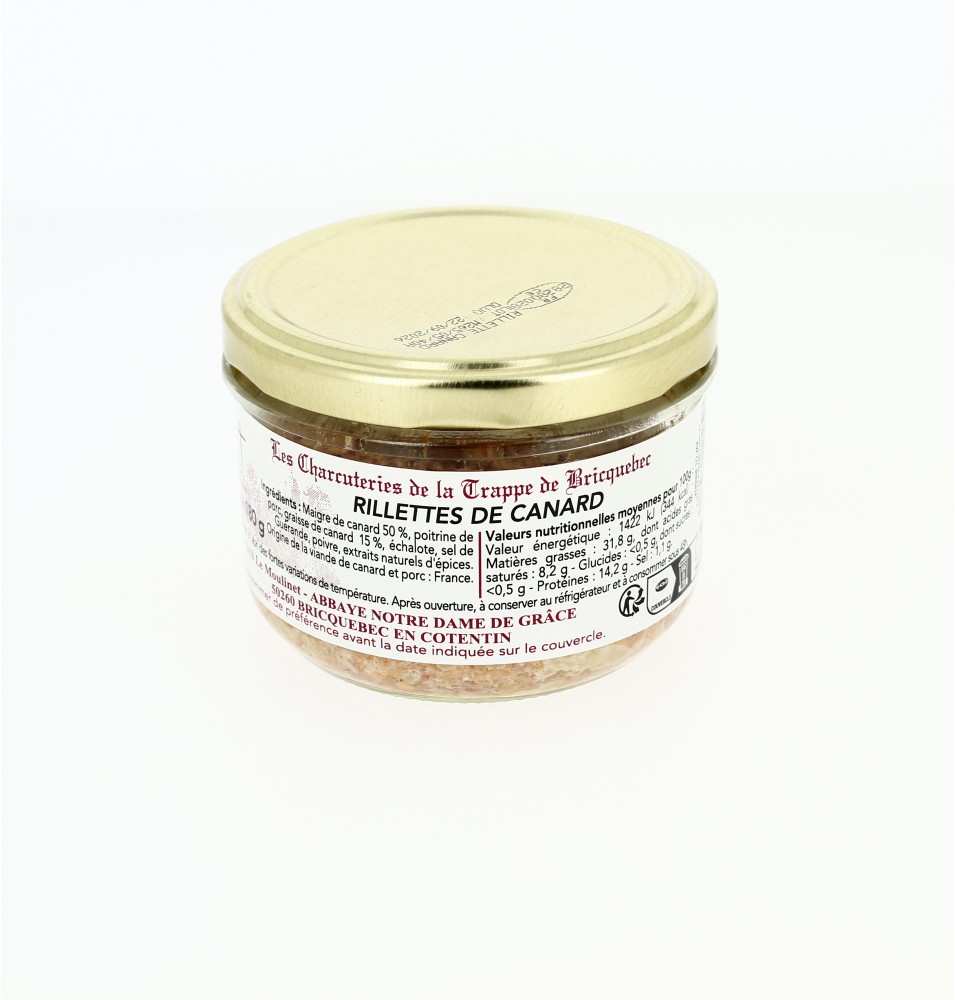 Rillettes de canard "Le Parfait"