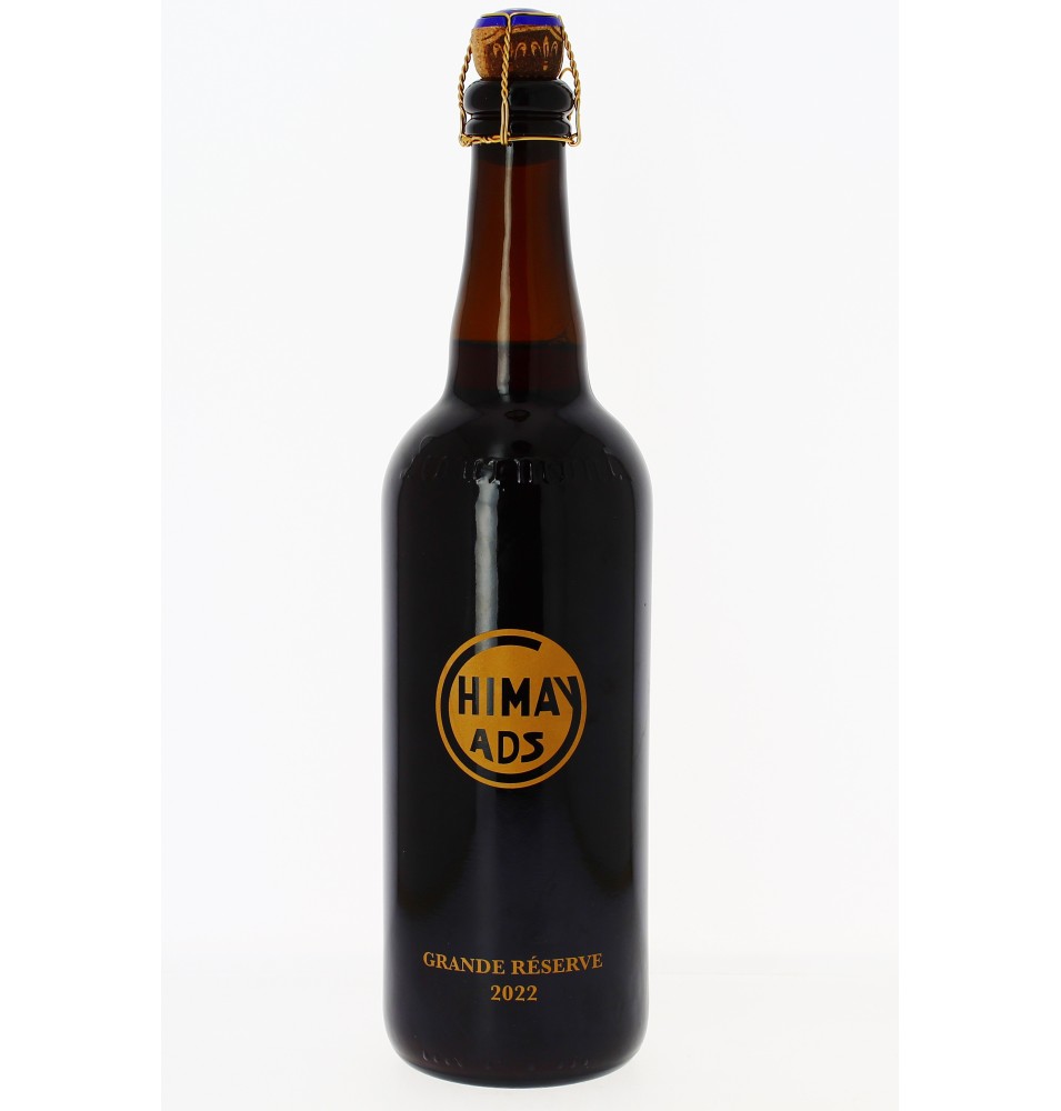 Bière Chimay Bleu Grande Réserve Sérigraphié - 75 cL ~ 2022