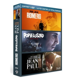 La Foi Contre Le totalitarisme - Coffret ( Romero + Popieluszko + Jean-Paul II )