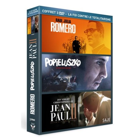 La Foi Contre Le totalitarisme - Coffret ( Romero + Popieluszko + Jean-Paul II )