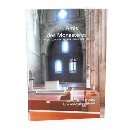Revue - Les Amis des Monastères - N° 217 ( janvier-février- mars 2024 )