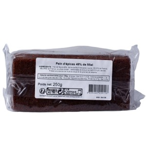 Pain d'épices 50% miel - 250g (SW-05.515)