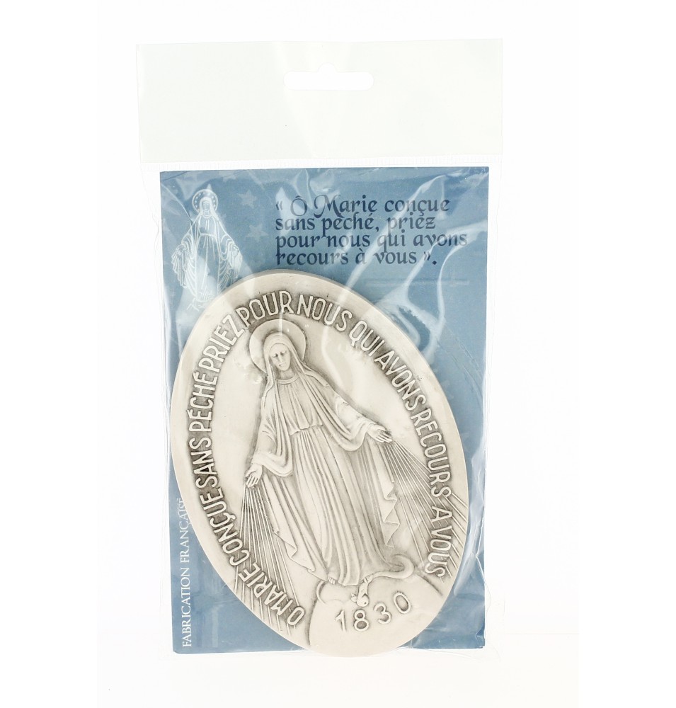 Bas-relief  de la Médaille Miraculeuse