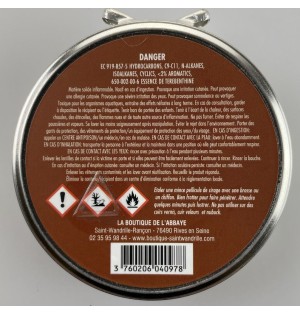 Cirage pour cuirs et chaussures marron - 100ml (SW-7081)