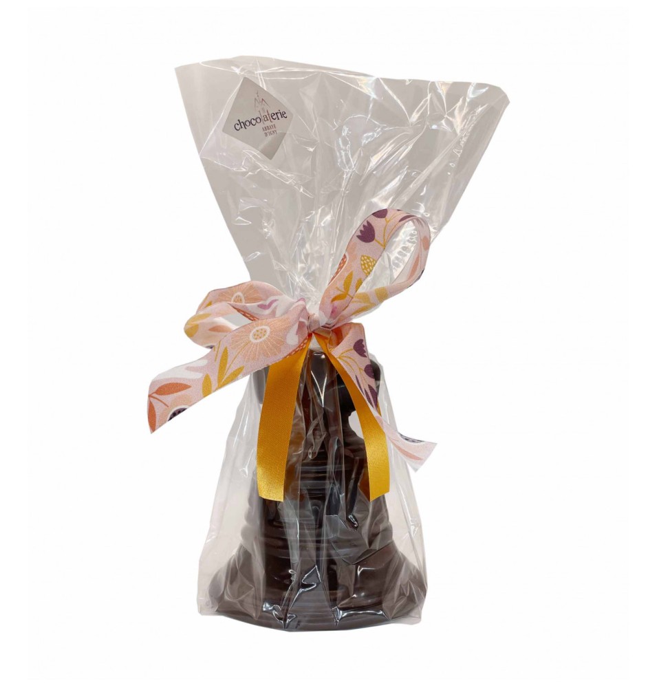 Cloche de Pâques au chocolat noir