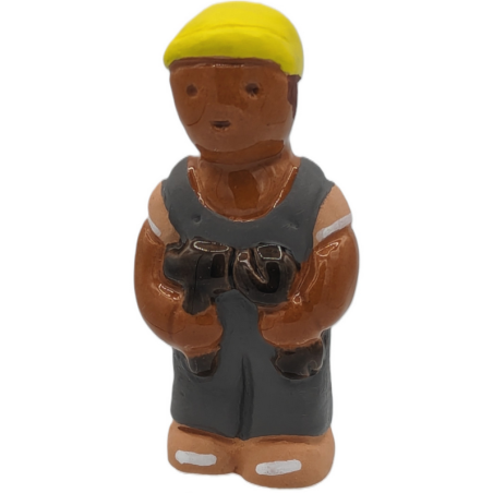 CRECHE B2 N° L'Artiste peintre - Santons en terre cuite (6cm)