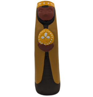 CRECHE B3 - Sainte Famille - 3 Santons de Grande Taille