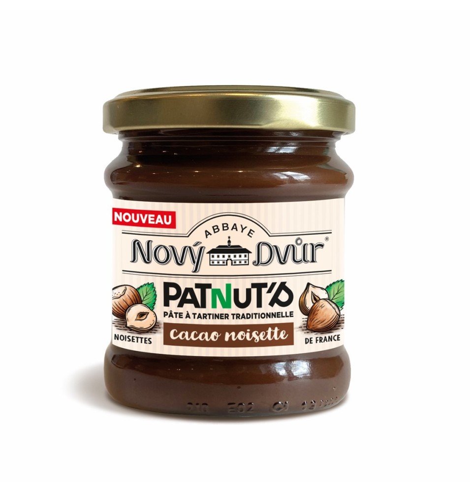 Patnut's- Pâte à tartiner au cacao et aux noisettes