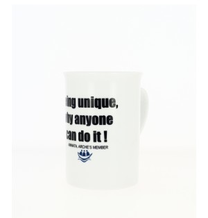 Mug Verbatim - Being unique, why anyone can do it !