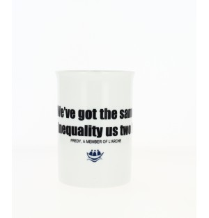 Mug Verbatim - We've got the same inequality us two !