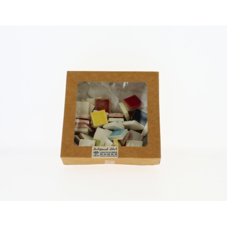 Croix Mosaïque Arlequin 15 x 12 cm