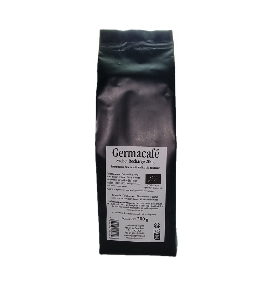 café arabica instantané Germacafé BIO et équitable