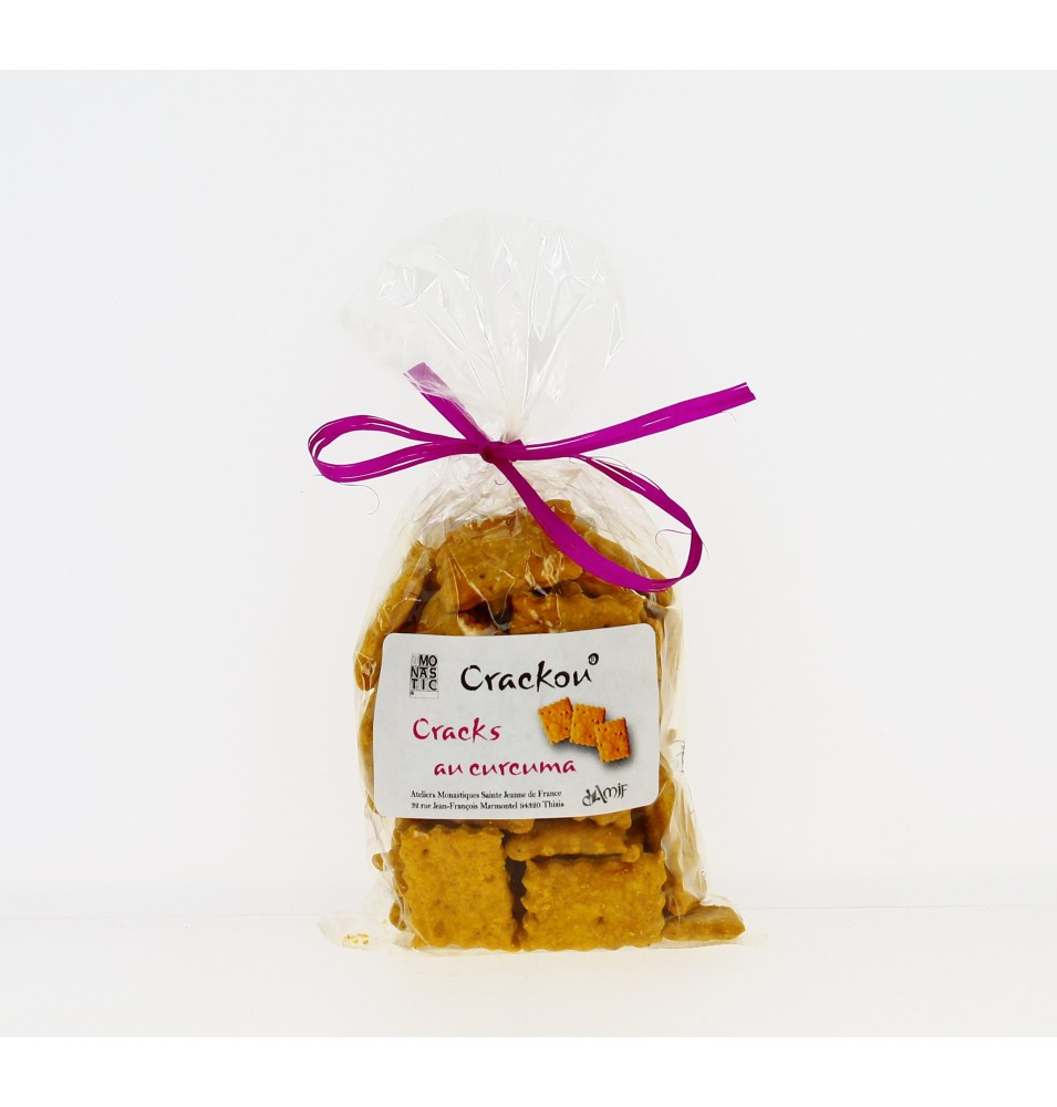 DATE DÉPASSÉE - Cracks au Curcuma