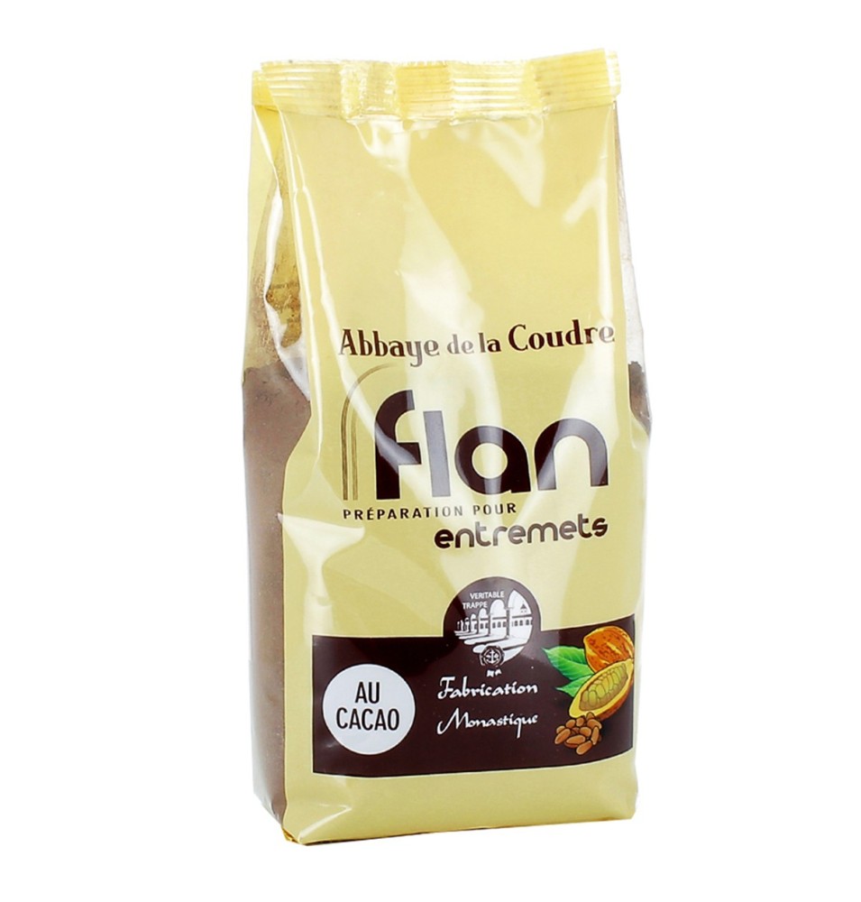 Préparation pour flan au Cacao MOYEN - 450 g | COUDRE (Abbaye Notre-Dame de la)