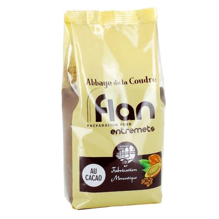Préparation pour flan au Cacao MOYEN - 450 g | COUDRE (Abbaye Notre-Dame de la)