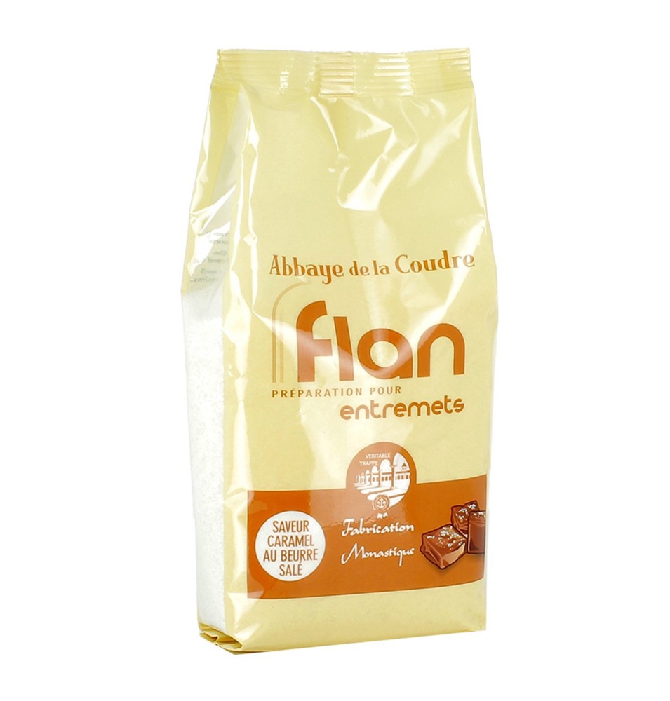 Préparation pour flan au Caramel Beurre salé MOYEN - 450 g | COUDRE (Abbaye Notre-Dame de la)
