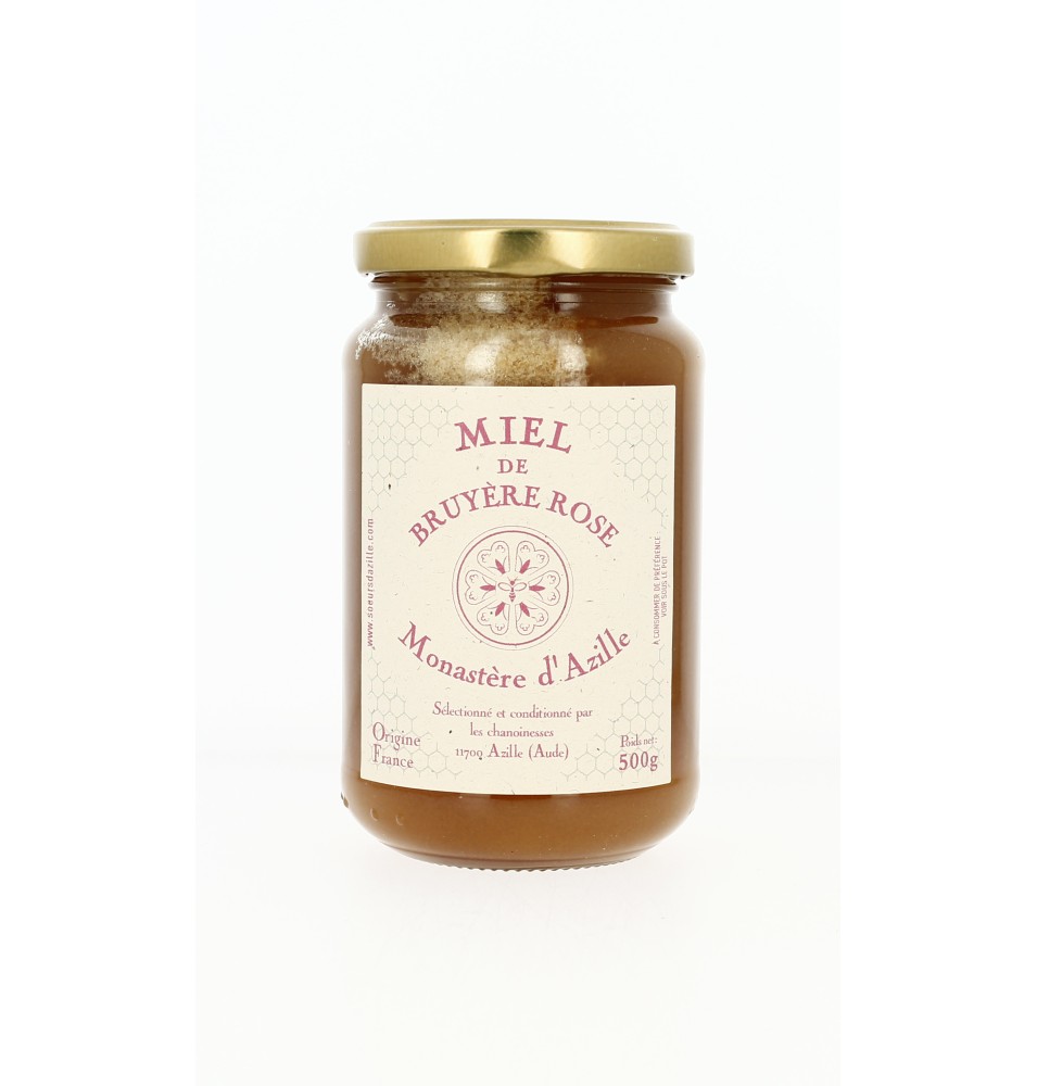 Miel de Bruyère Cendrée, 100% pur et naturel - (Az-MLbr)