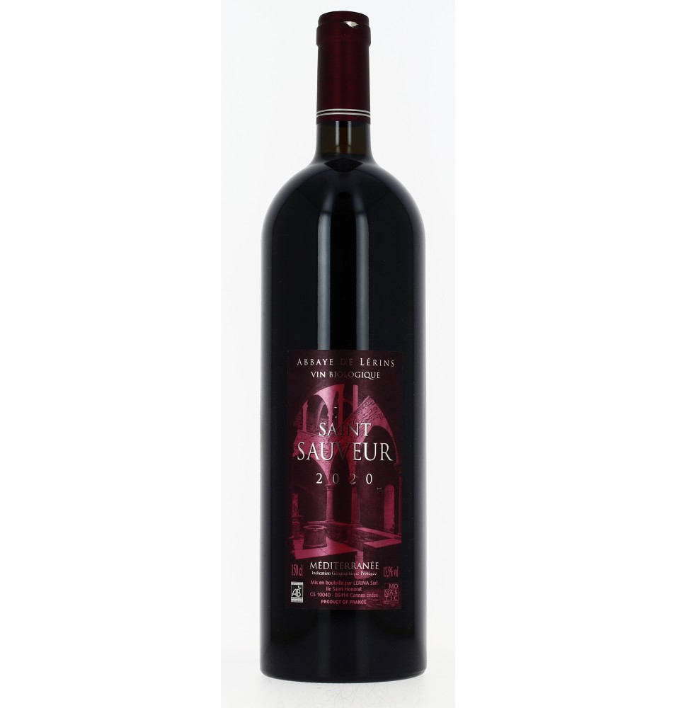 Vin rouge de pays de méditerranée - Saint-Sauveur - BIO - Magnum ~ 2020