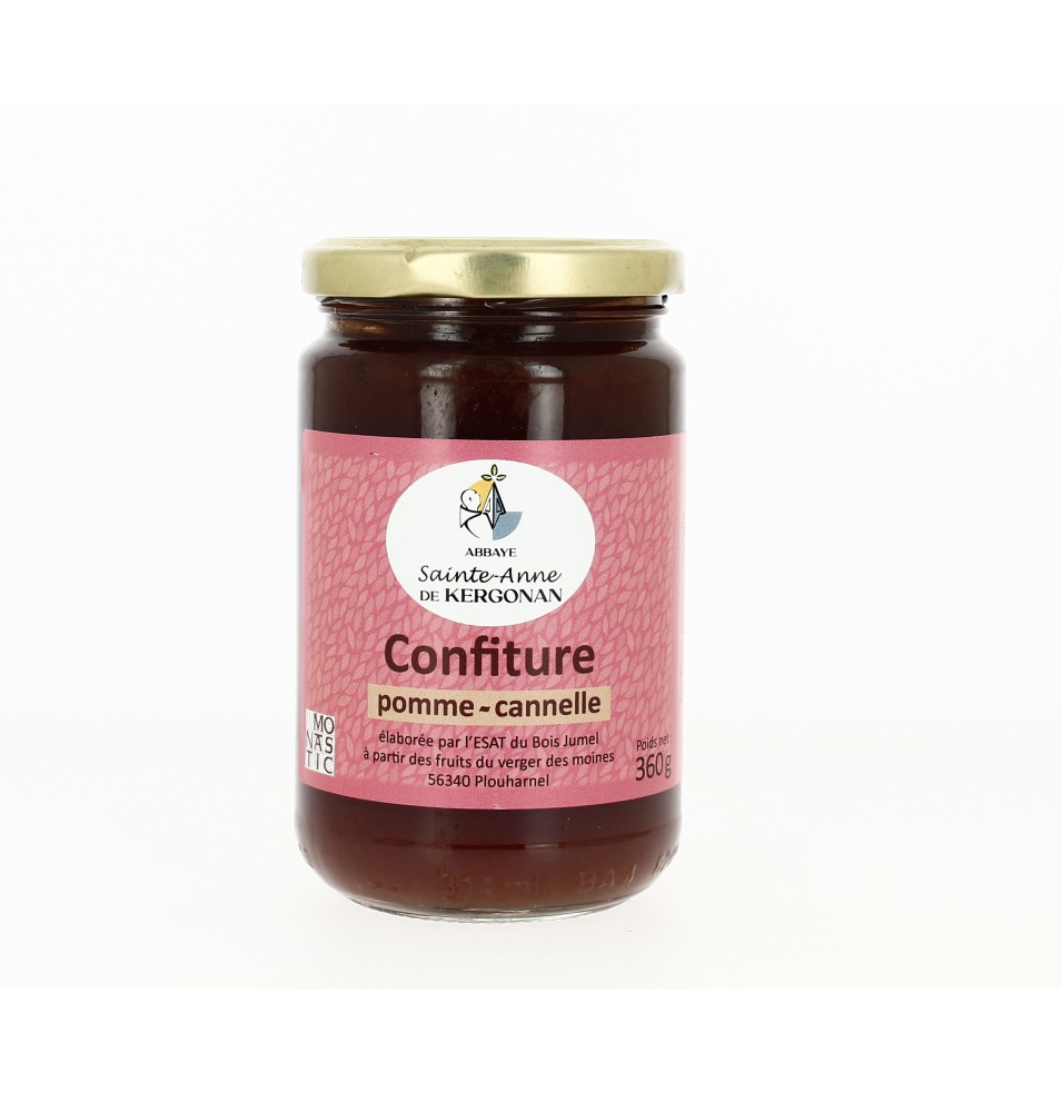 Confiture extra de Pomme à la Cannelle - (KSA-132004-conf-pcan360)