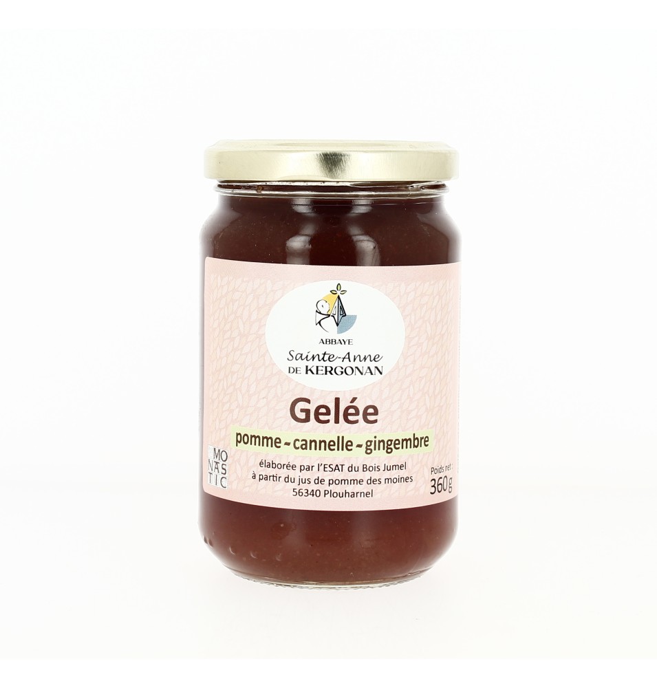 Gelée extra de Pommes à la Cannelle et au Gingembre - (KSA133003-gel-pcg360)