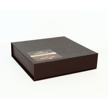 Petits Bouchons x28 Chocolat noir 55 % Fourré Praliné
