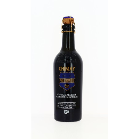 Bière Chimay Bleue Grande Réserve - 3 Fermentations dont Barriques Calvados - 75 cL ~ 2023