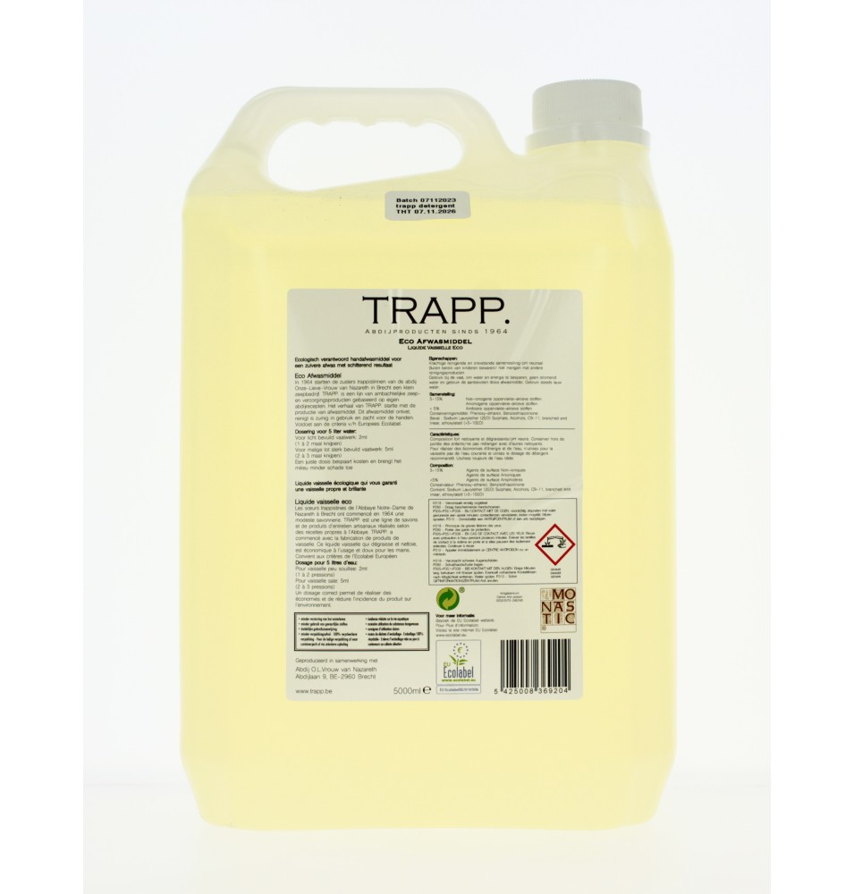 Liquide vaisselle écologique en bidon - 5 L