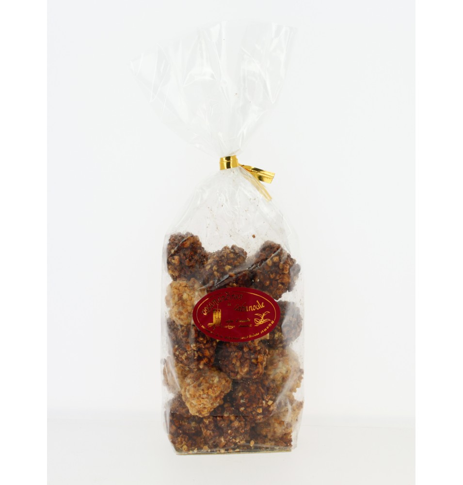 Rocamandines Pâte d'Amande enrobage Chocolat et Fondant  - Sachet - 250 g