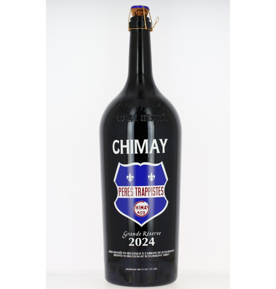 PROMO - Bière Chimay Bleu Grande Réserve 2021 - Jéroboam - 300 cL