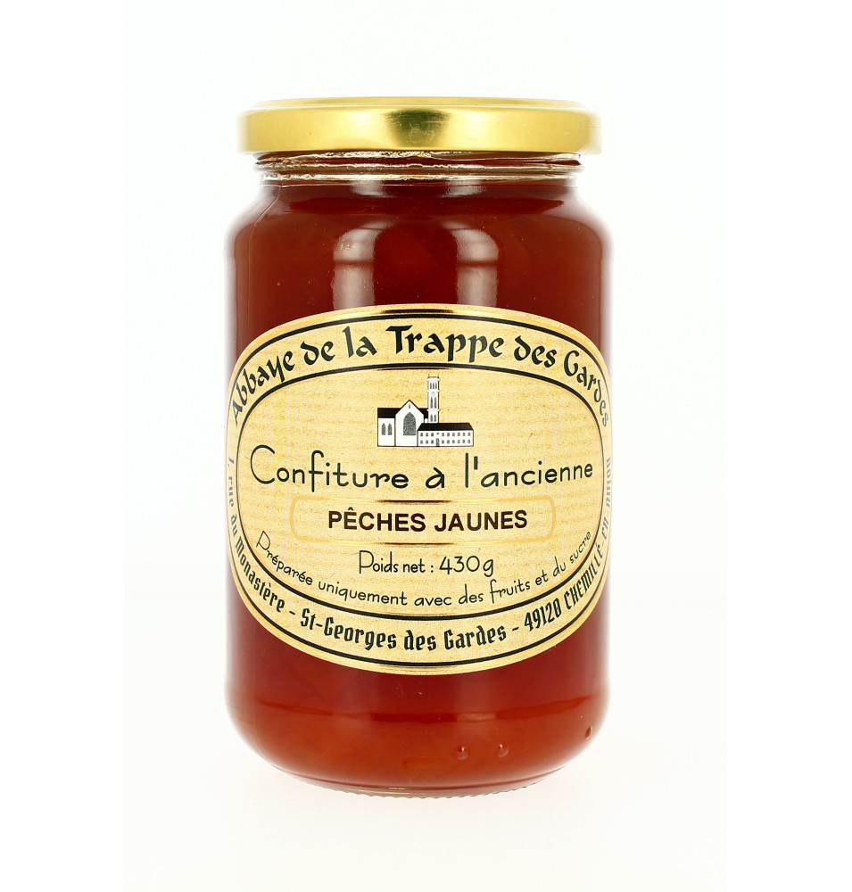 Confiture à l'ancienne de Pêche jaune