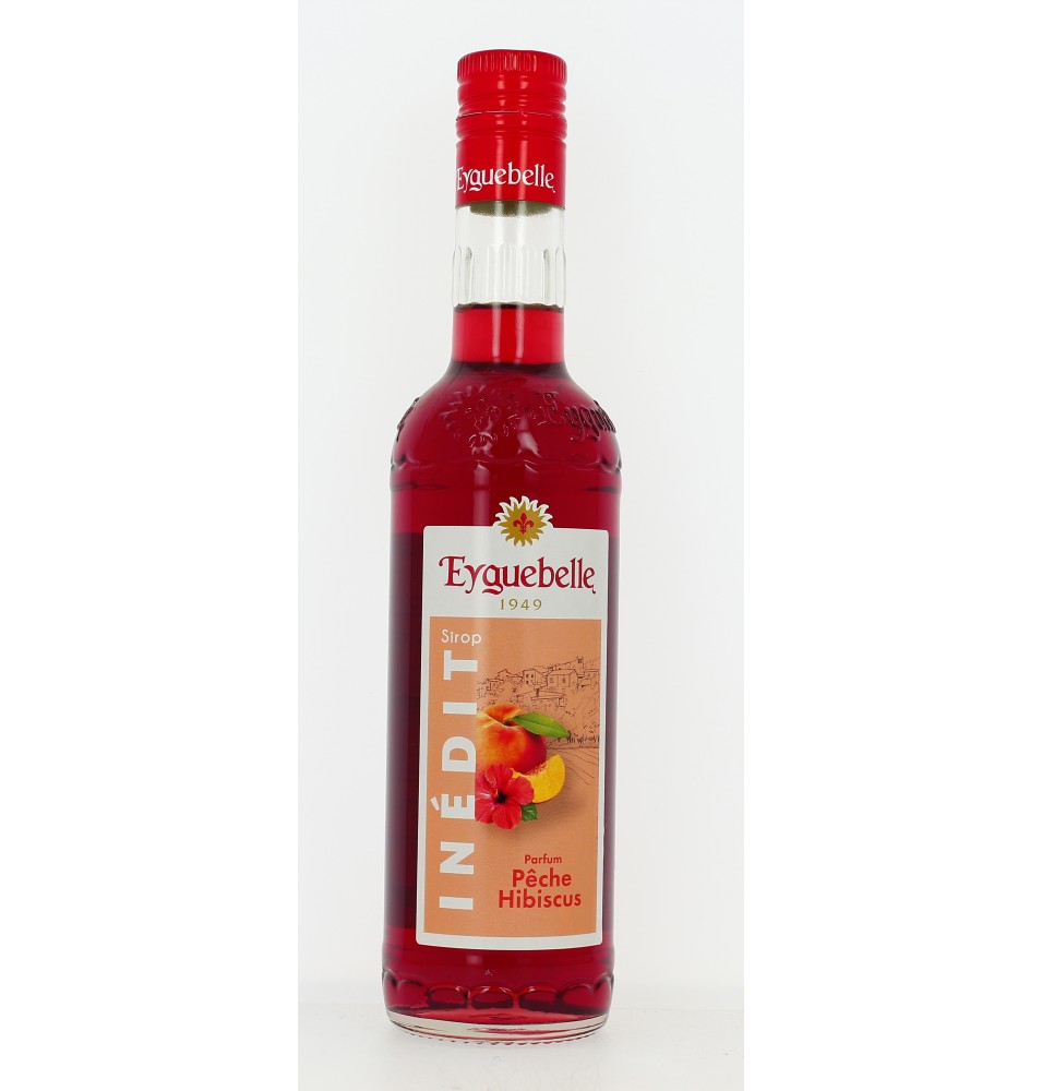 Sirop de Pêche et Hibiscus étonnant