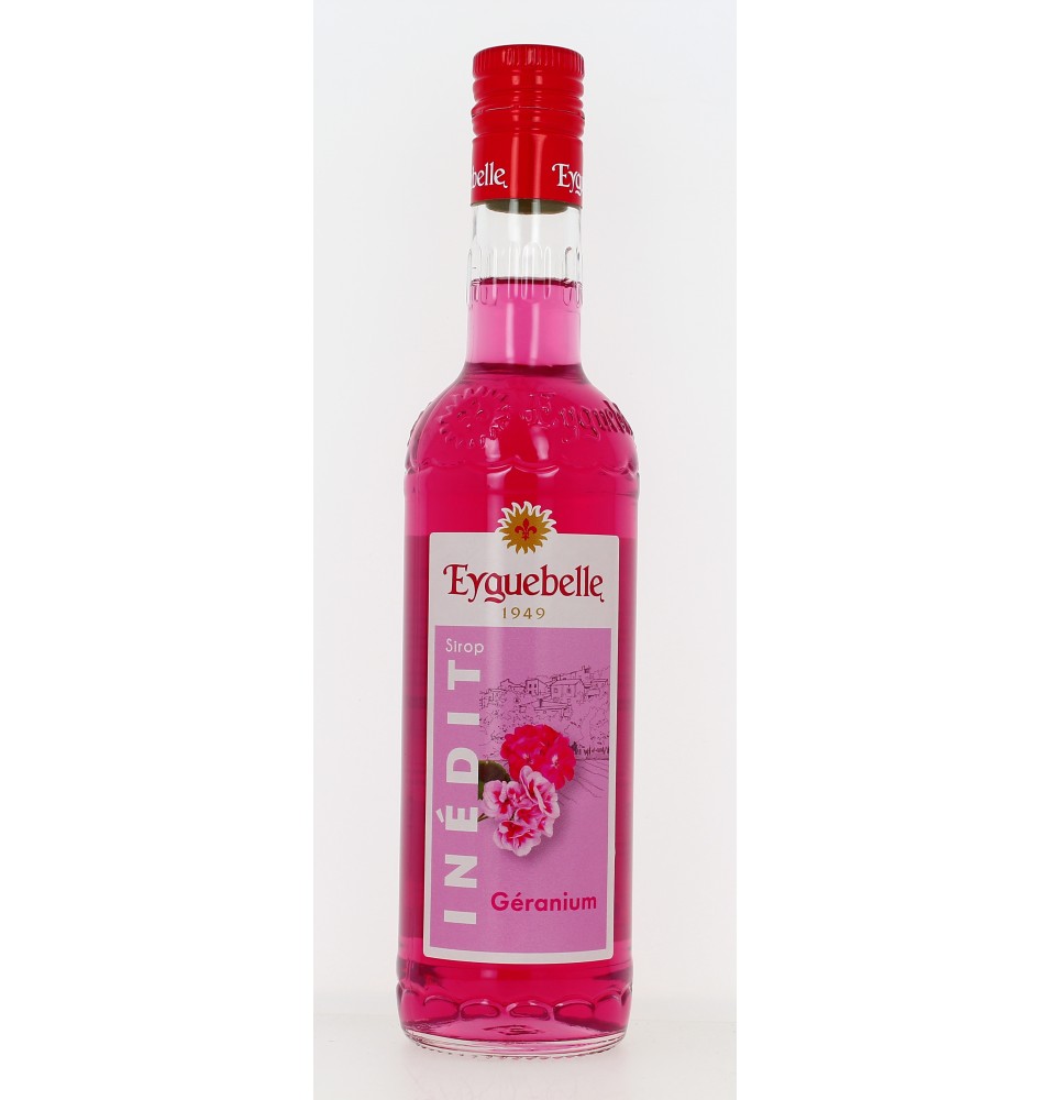 Sirop de géranium subtil