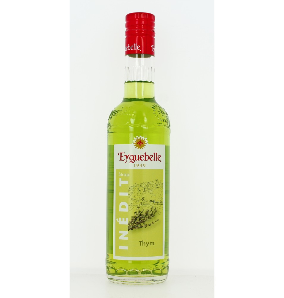 Sirop de thym nature