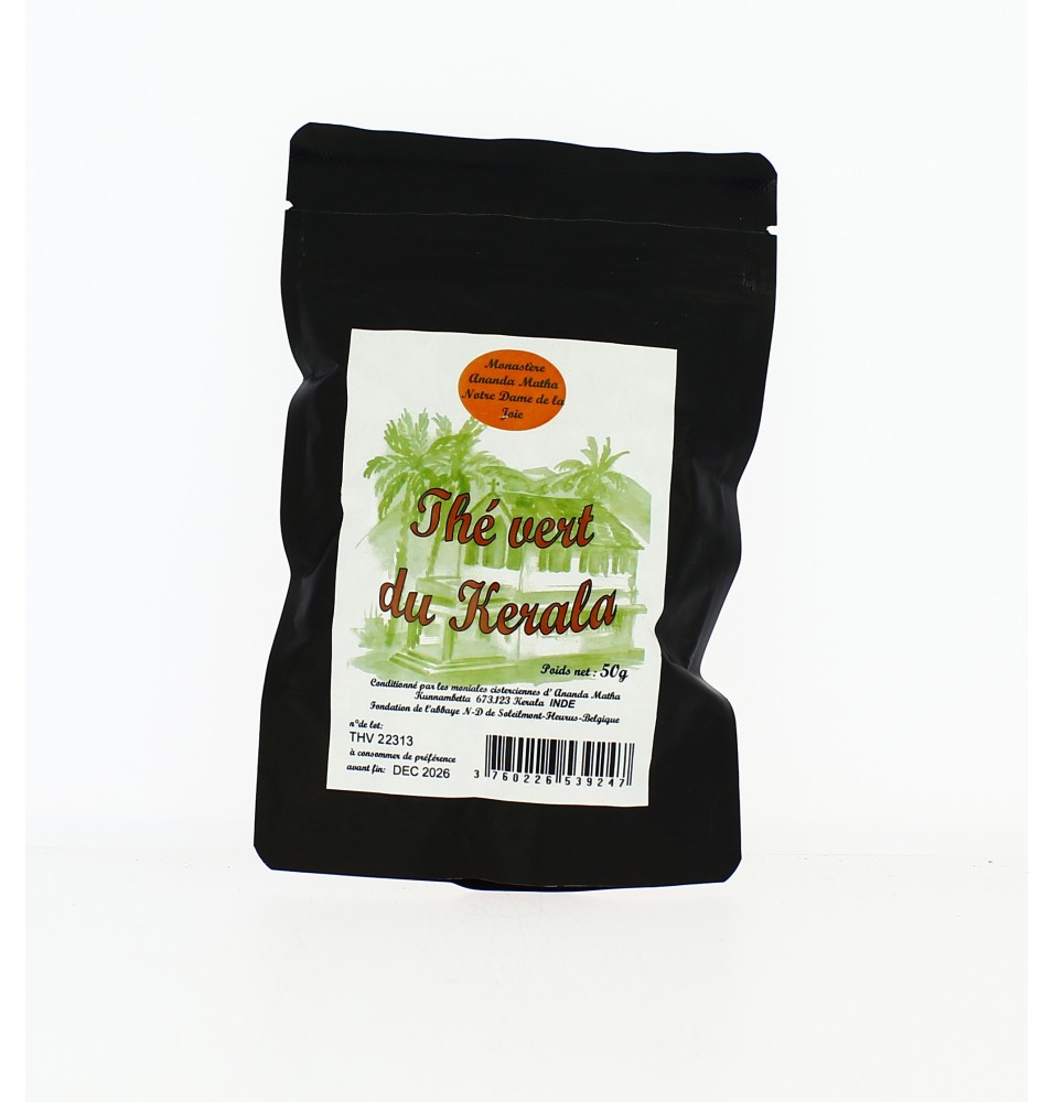 DATE DÉPASSÉE - Thé vert du Kerala - 50 g