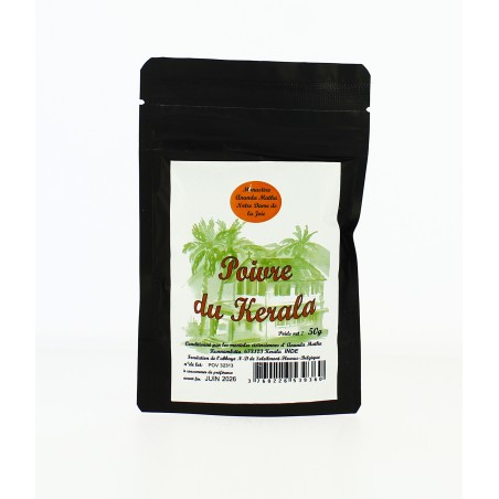 Poivre moulu du Kerala
