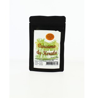 Curcuma en poudre du Kerala