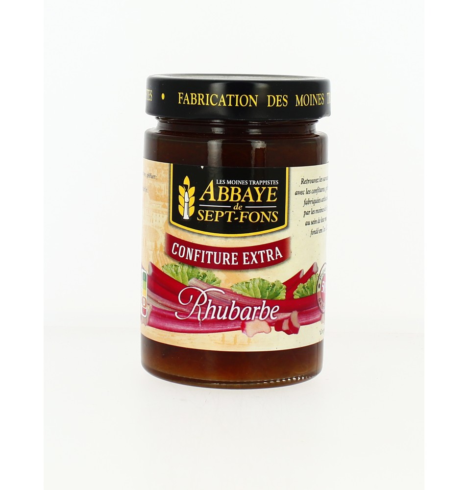 Confiture extra de rhubarbe