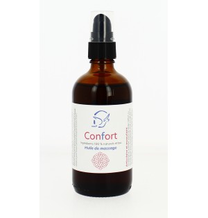 Huile de massage bio Confort