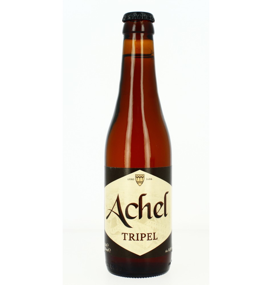 ACHEL - Bière brune Trappiste - 33 cL